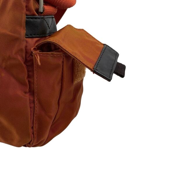 Nine West Unisex Coral Nylon Messenger Pockets Adjustable Crossbody Handbag OS - Picture 5 of 11